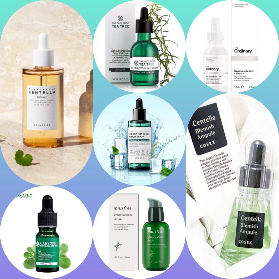 serum trị mụn