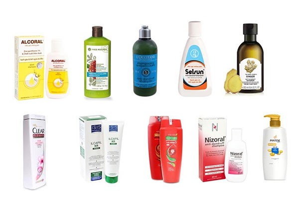 Phân loại dầu gội trị gàu