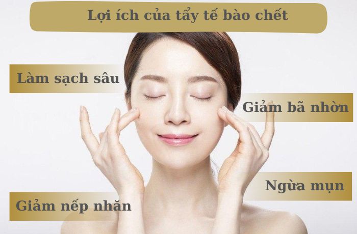 Lợi ích của tẩy tế bào chết