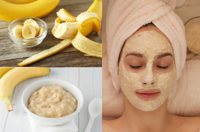 Tẩy tế bào chết bằng vỏ chuối