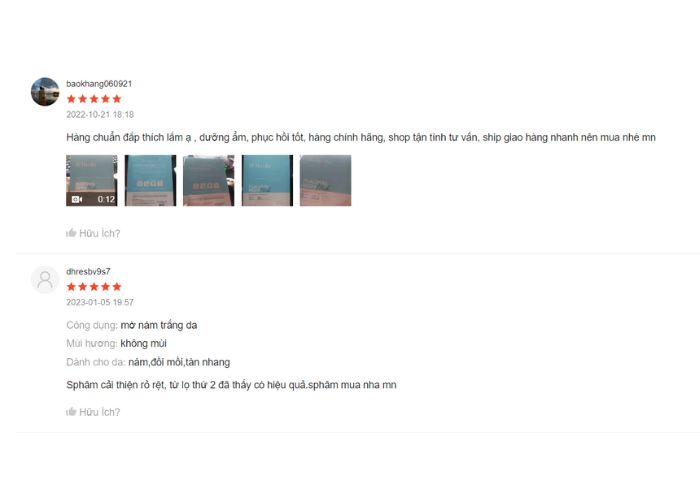 null Review mặt nạ Heshi có tốt không?