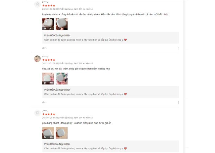 null Review cushion Laneige xanh có tốt không?