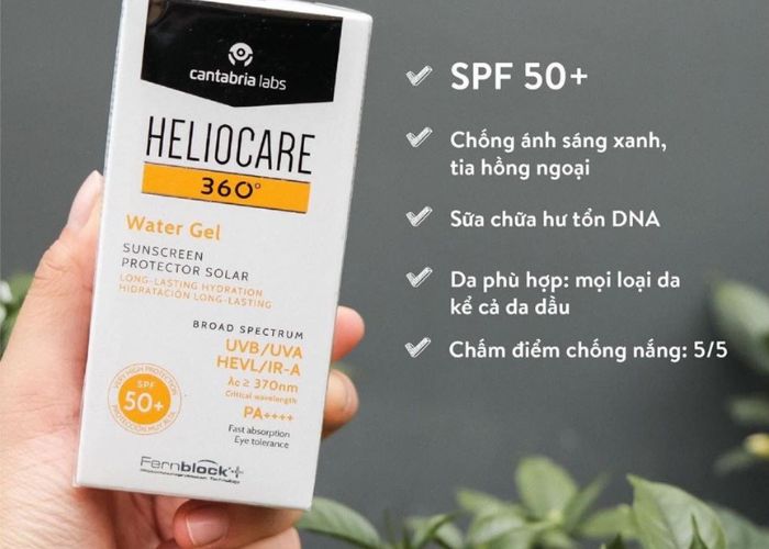 null hạn sử dụng kem chống nắng Heliocare