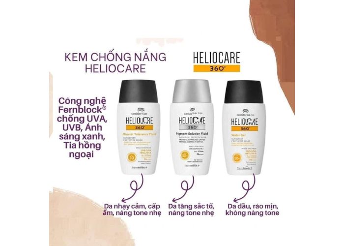 null hạn sử dụng kem chống nắng Heliocare
