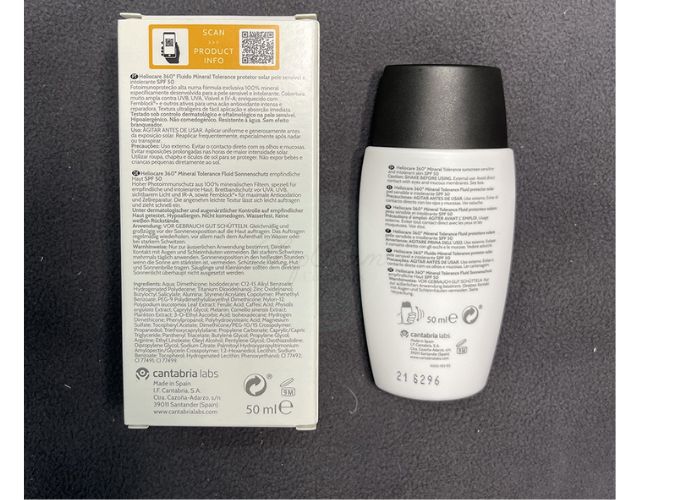 null hạn sử dụng kem chống nắng Heliocare