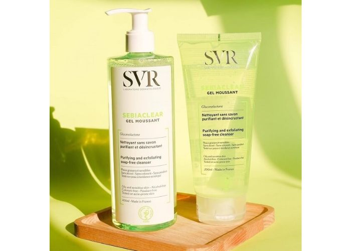 null hạn sử dụng sữa rửa mặt SVR