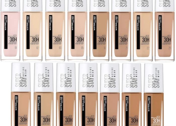 vô giá trị kem nền Maybelline Superstay 30h
