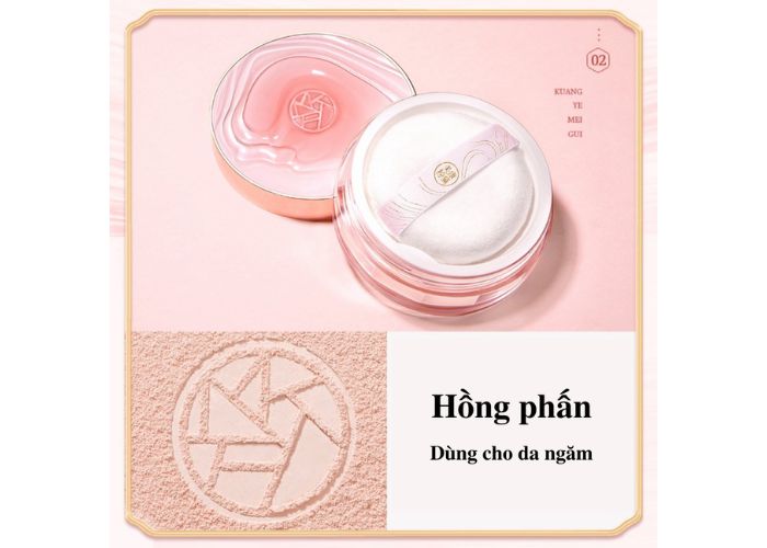 null thành phần phấn phủ Meiking