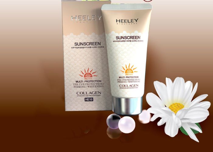 vô giá trị Review kem chống nắng Heeley Sunscreen có tốt không
