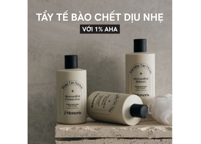 null Sữa tắm De Memoria có những loại nào?