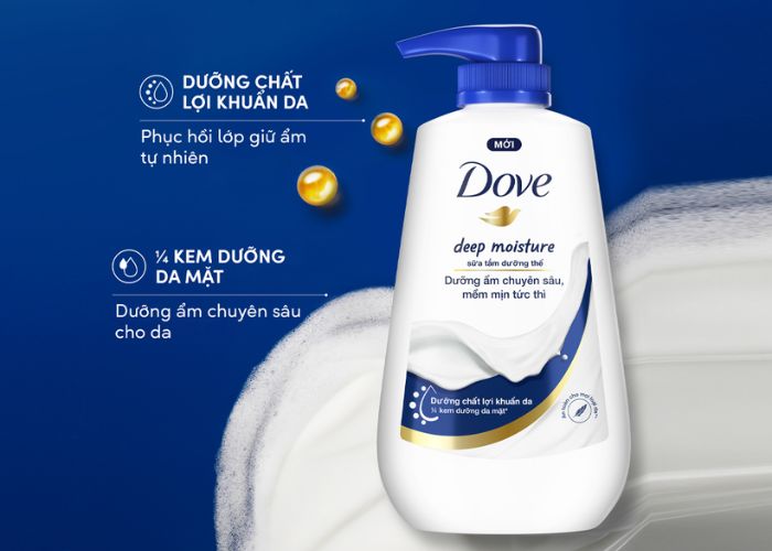 null Review sữa tắm Dove 500g có tốt không?