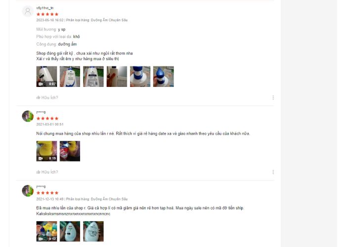 null Review sữa tắm Dove 500g có tốt không?