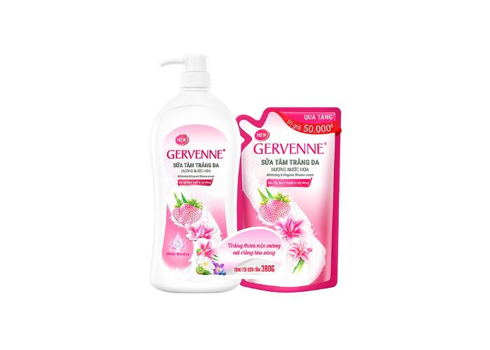 null Sữa tắm Gervenne 900g mùi nào thơm?