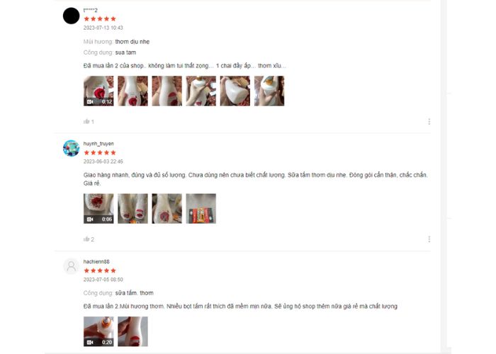 null Review sữa tắm Salome 1000ml có tốt không?