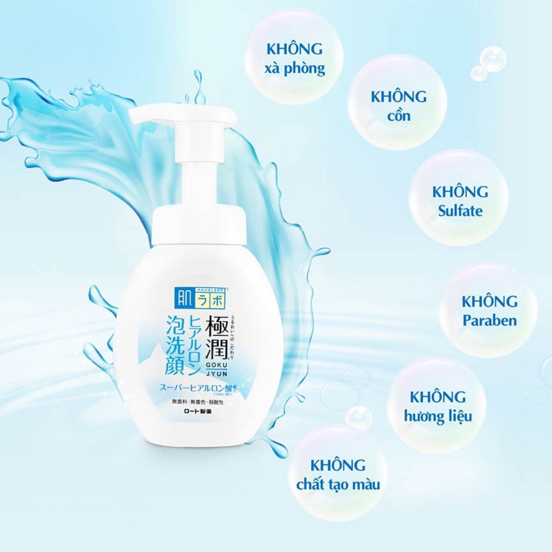 Bọt rửa mặt Hada Labo