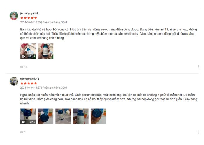 Review từ người dùng