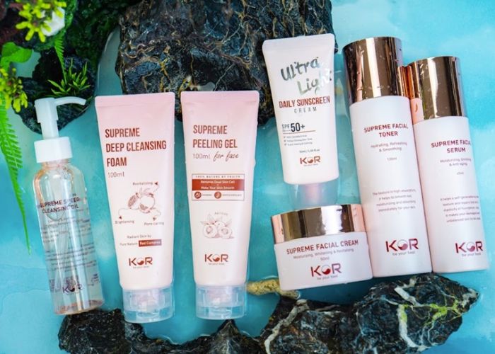 Bộ mỹ phẩm dưỡng da 7 sản phẩm KOR
