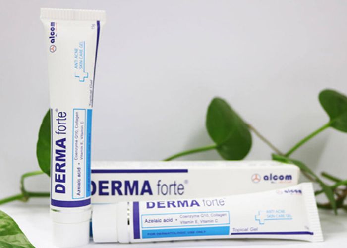 Derma Forte bôi toàn mặt được không
