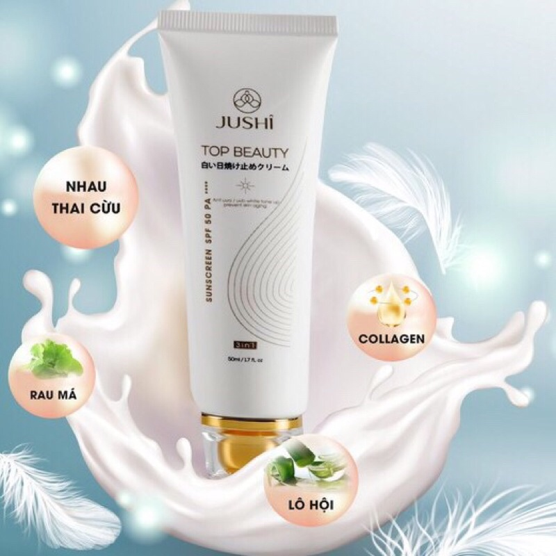 thành phần kem chống nắng Jushi