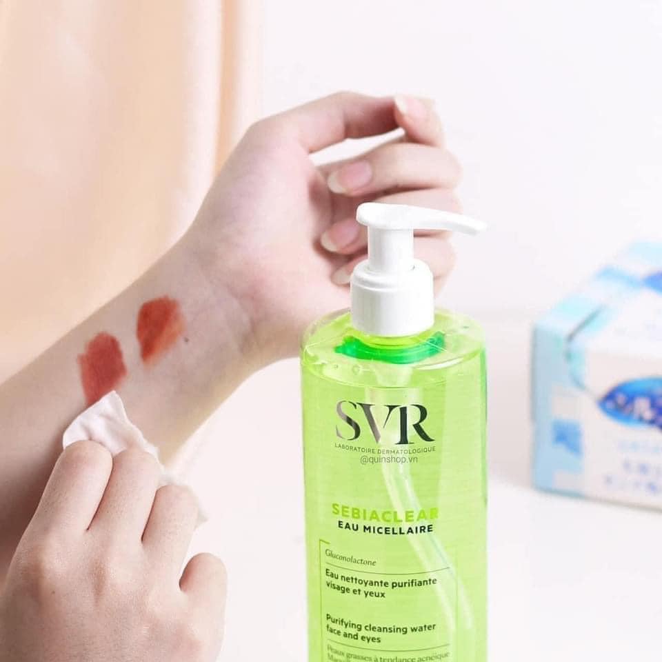 Nước tẩy trang SVR cho da dầu