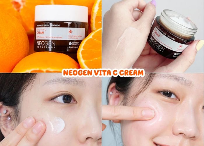 Review bao bì và kết cấu kem dưỡng Vitamin C Neogen có tốt không