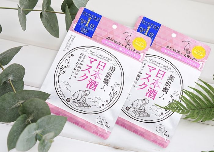 Review bao bì, kết cấu, mùi hương của mặt nạ bã rượu Sake Kose
