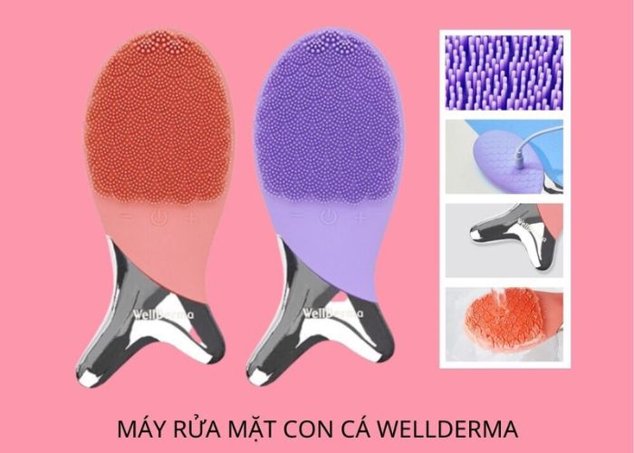 Review máy rửa mặt con cá Wellderma có tốt không