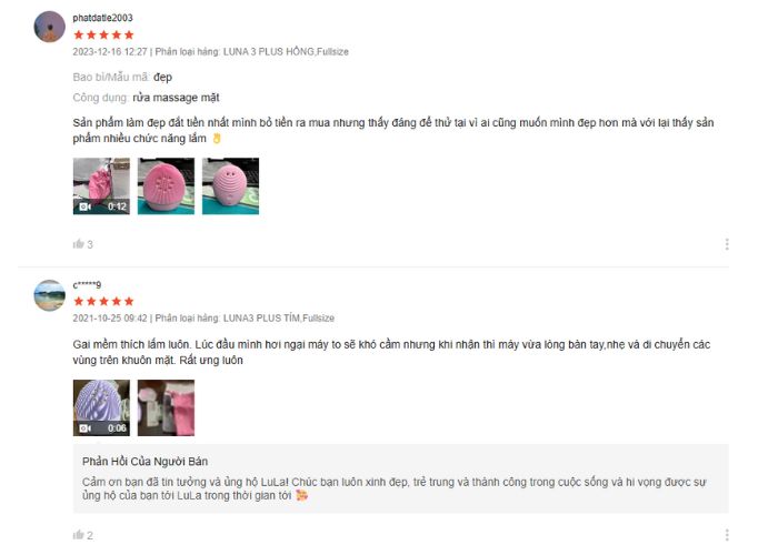 Review từ người dùng