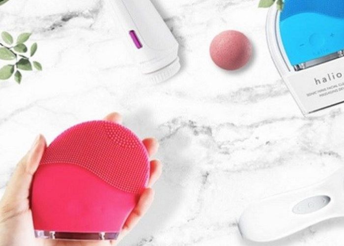 máy rửa mặt Halio Lixibox chính hãng