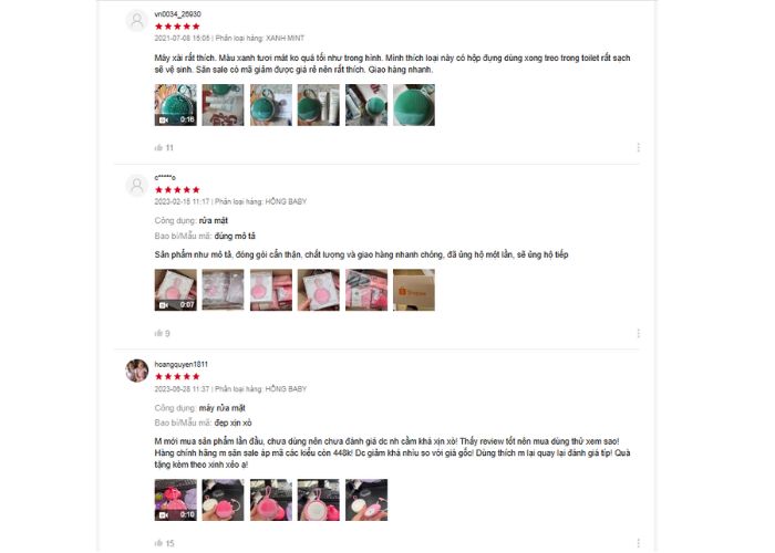 Review từ người dùng