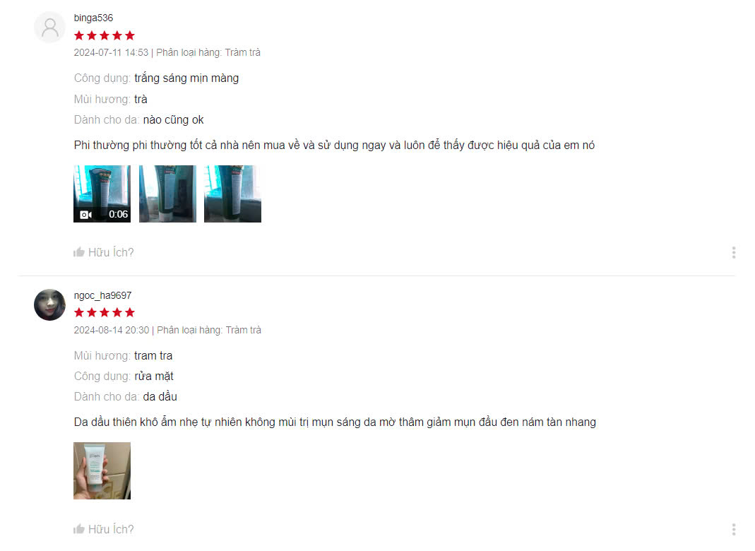 Review từ người dùng
