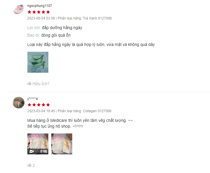 Review từ người dùng mặt nạ Eunyul có tốt không