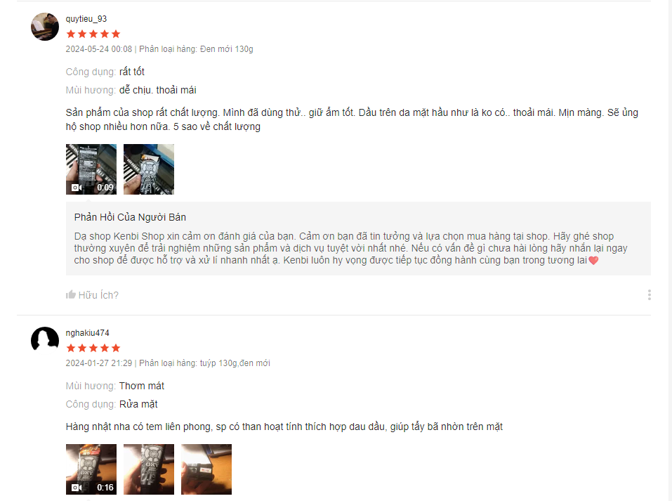 Review sữa rửa mặt Oxy Perfect Wash có tốt không từ người dùng