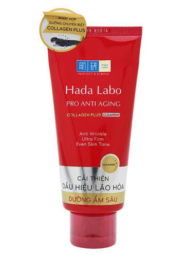 Sữa rửa mặt Hada Labo đỏ