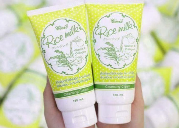Cách sử dụng sữa rửa mặt Rice Milk tốt cho da mụn