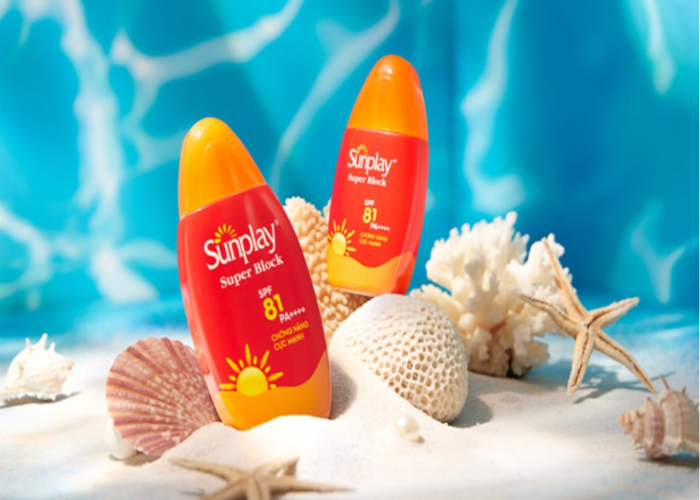 Kem chống nắng không cồn không hương liệu Sunplay Super Block