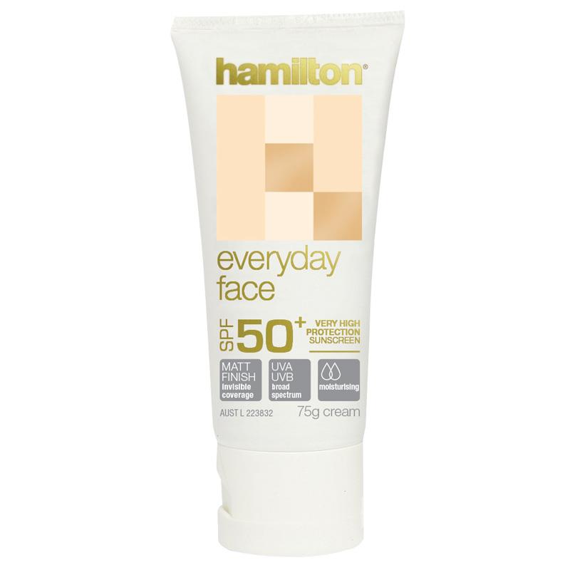 Kem chống nắng Hamilton Everyday Face Cream an toàn và hiệu qua cho mọi loại da