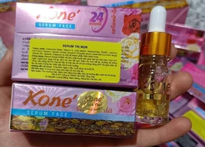 Cách dùng serum Kone Thái trị mụn hiệu quả
