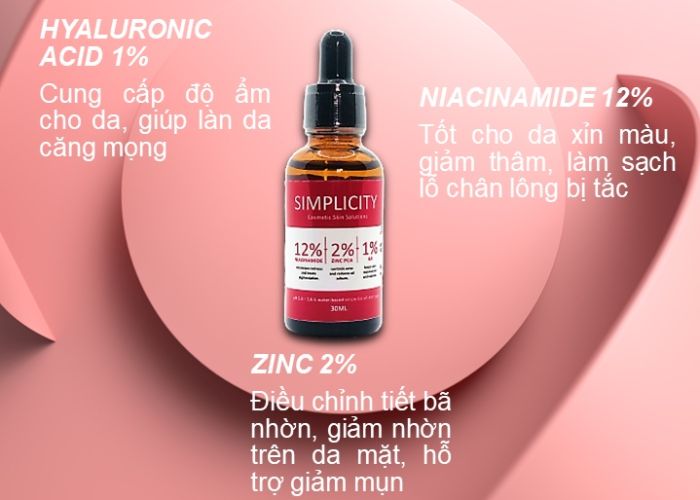 Review thành phần Serum Simplicity có tốt không?