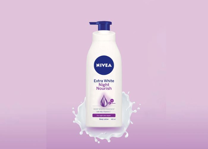 Kết cấu Sữa dưỡng thể Nivea ban đêm có tốt không