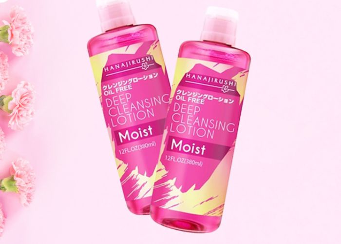 Nước tẩy trang Hanajirushi Deep Cleansing Lotion Moist