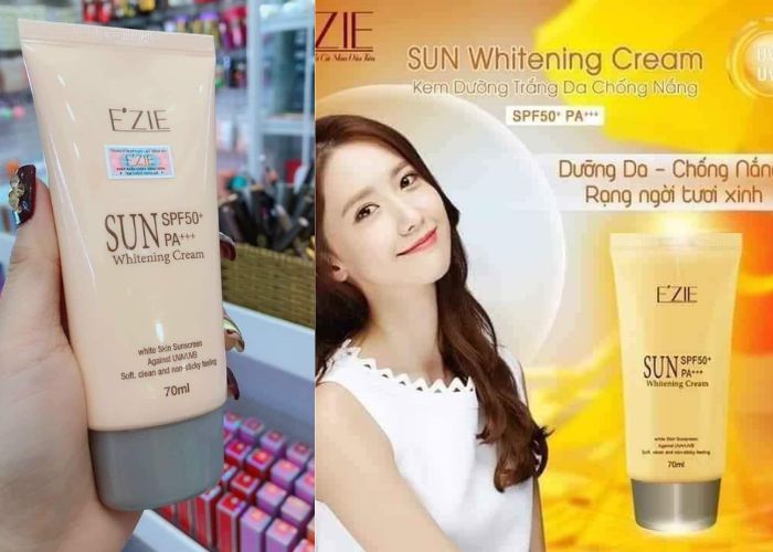 Review công dụng kem chống nắng Ezie Ezie Hàn Quốc có tốt không?
