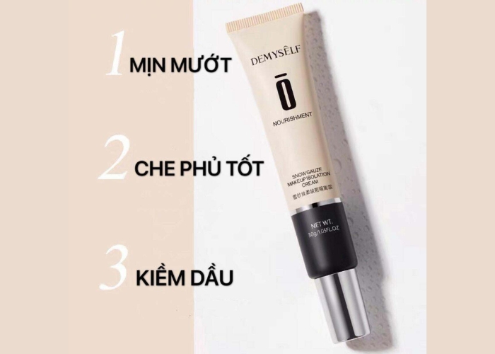 null Kem nền Hiisees mướt mịn, có độ che phủ cao