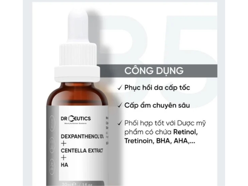 Review Serum B5 DrCeutics có tốt không?