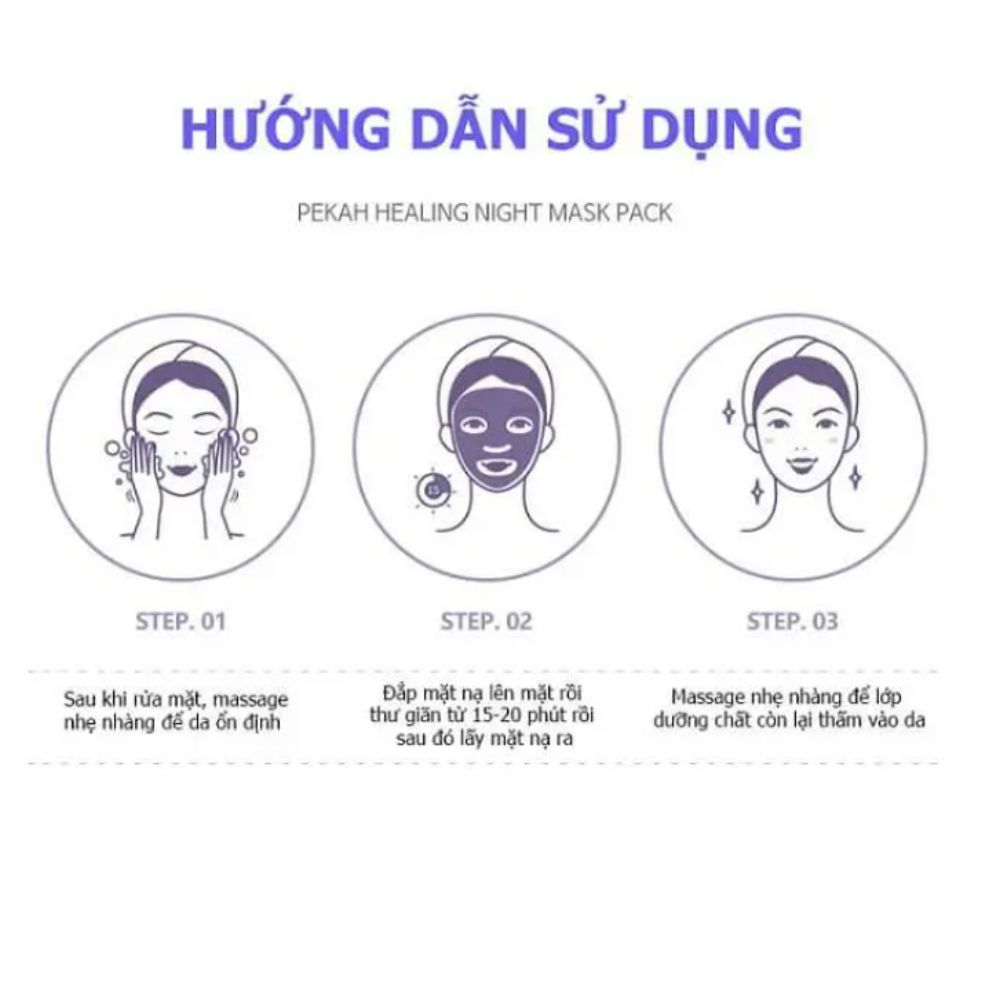 Mặt nạ giấy dưỡng da, sạch sâu và tăng độ đàn hồi da, chiết xuất từ bông cải xanh Pekah