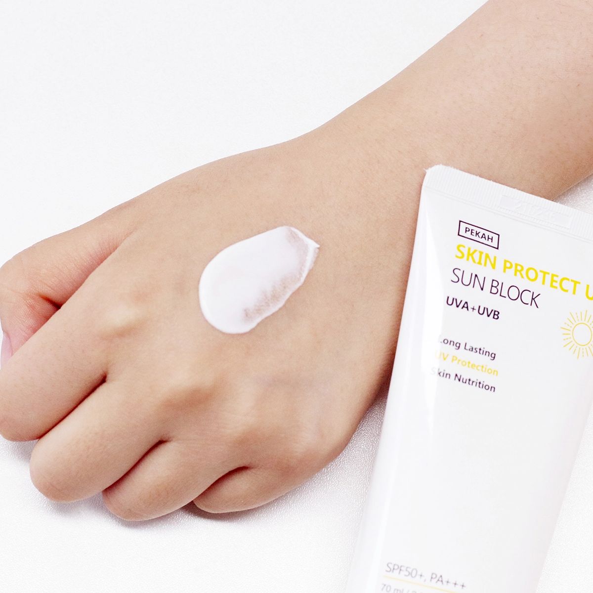 Kem chống nắng vật lý nâng tông Pekah 70ml
