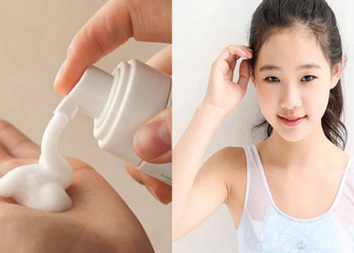Cách sử dụng sữa rửa mặt cho da dầu mụn tuổi dậy thì hiệu quả