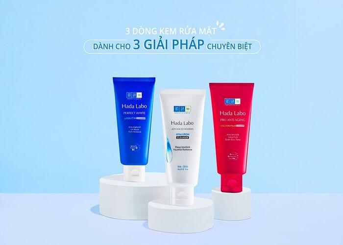 Sữa rửa mặt cho da dầu mụn tuổi dậy thì Hada Labo