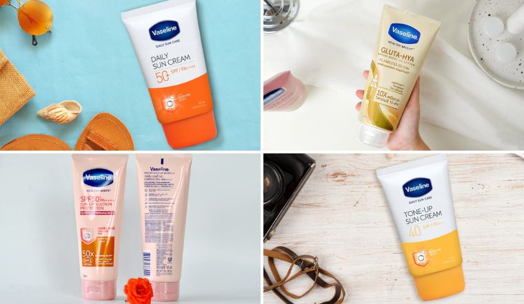 Kem chống nắng body Vaseline