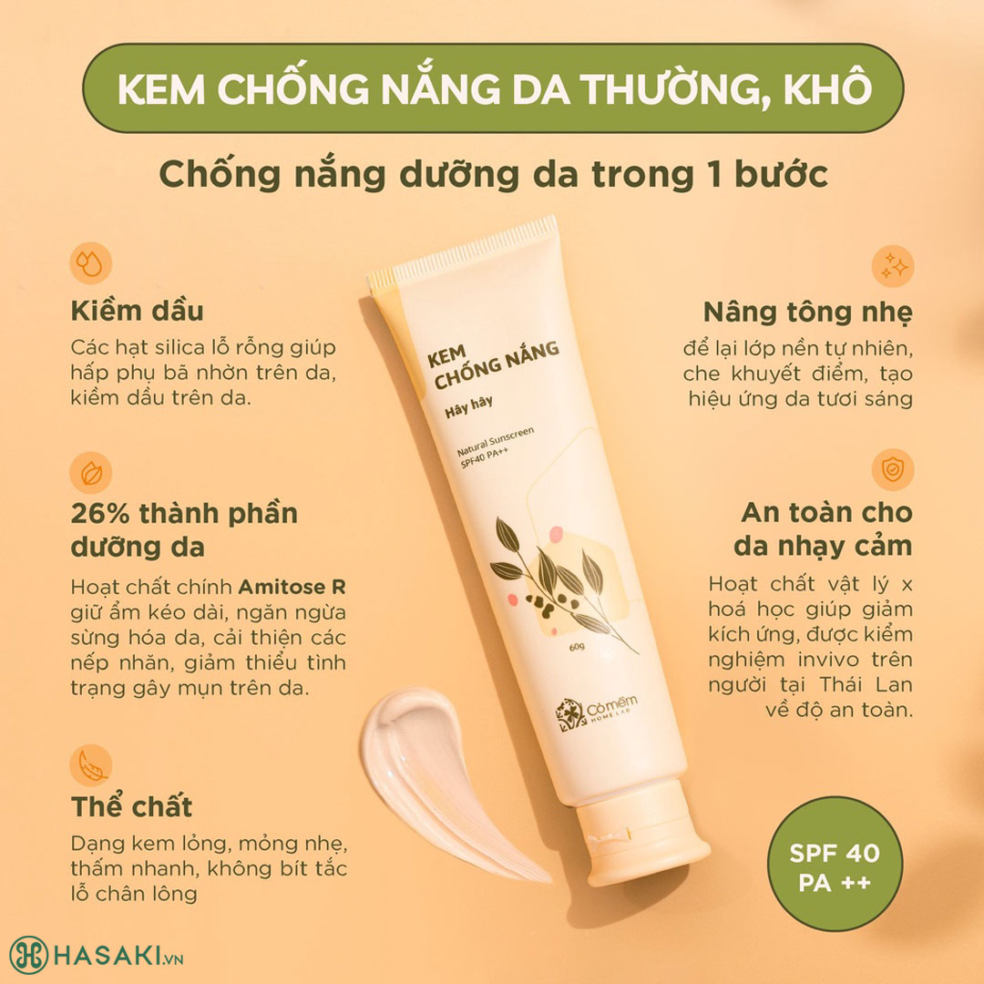 Cách sử dụng kem chống nắng Cỏ Mềm hiệu quả